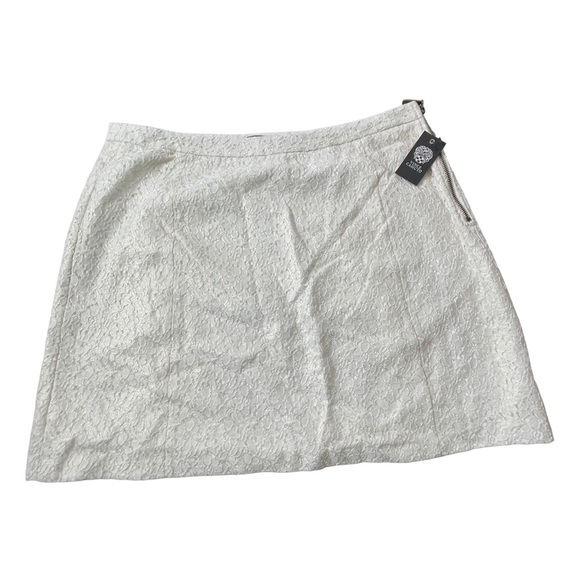 Vince Camuto St. Tropez Ivory embroidered skirt size 14 - Picture 2 of 16
